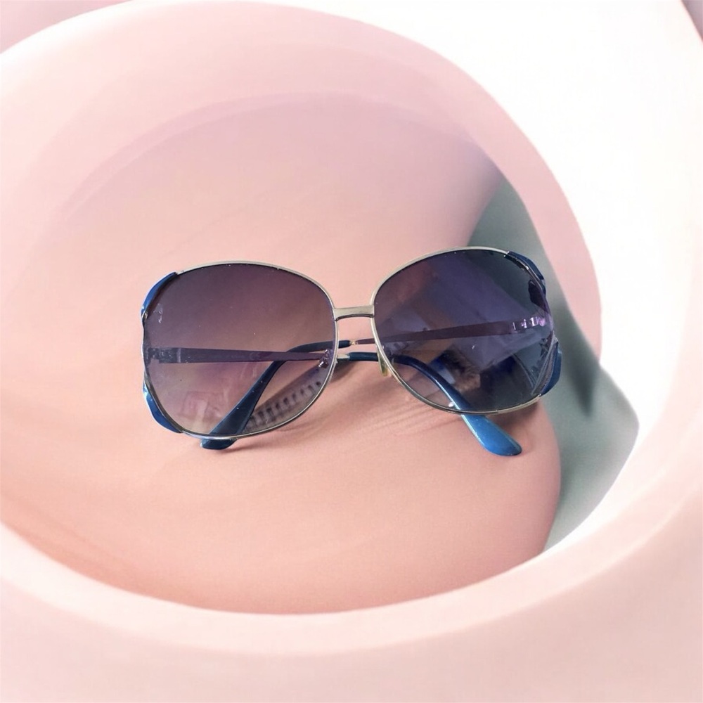 Aldo Blue and Silver Sunglasses
